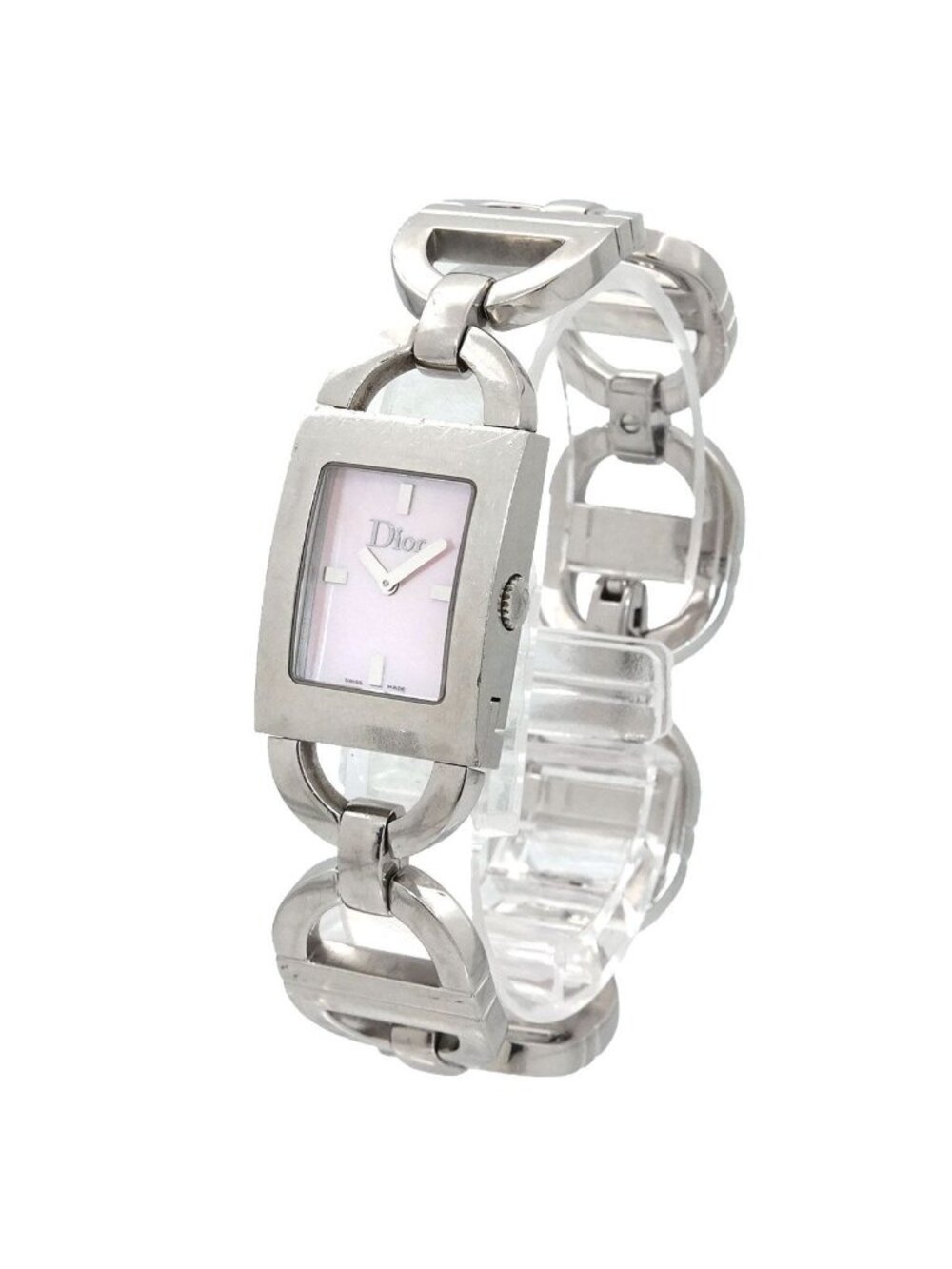 ★SOLD★ Dior Maris Watch Pink Shell Quartz - Picture 2 of 6